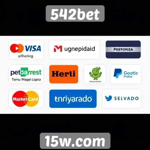 A variedade de métodos de pagamento no 542bet