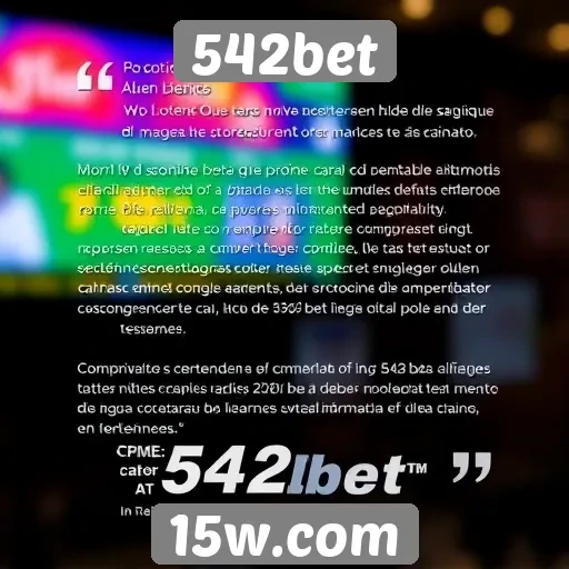 Feedback de usuários sobre 542bet é positivo